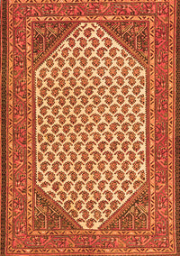 Persian Orange Traditional Rug, tr1290org