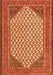 Persian Orange Traditional Rug, tr1290org