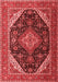 Medallion Red Traditional Area Rugs