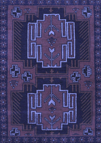 Persian Blue Traditional Rug, tr1293blu