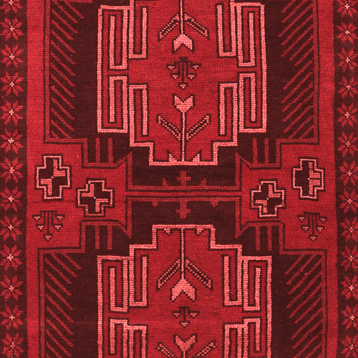 Machine Washable Persian Red Traditional Rug, wshtr1293red