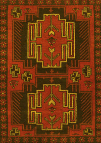 Persian Yellow Traditional Rug, tr1293yw