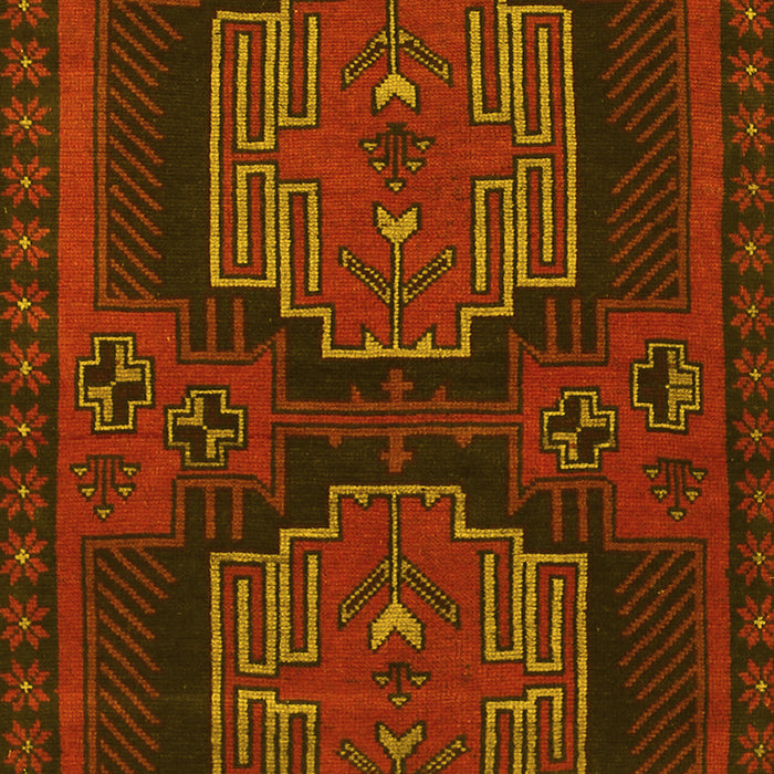 Persian Yellow Traditional Rug, tr1293yw