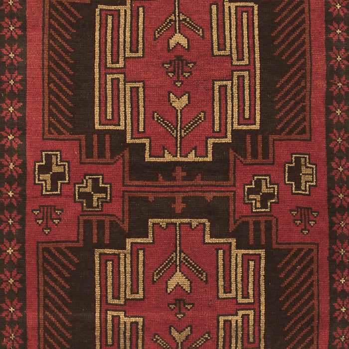 Machine Washable Persian Brown Traditional Rug, wshtr1293brn