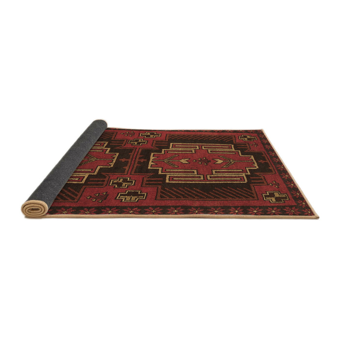 Sideview of Persian Brown Traditional Rug, tr1293brn