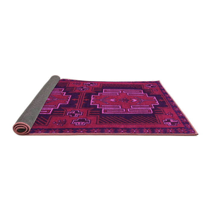Sideview of Persian Pink Traditional Rug, tr1293pnk