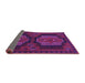 Sideview of Persian Purple Traditional Rug, tr1293pur