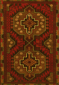 Persian Yellow Traditional Rug, tr1294yw