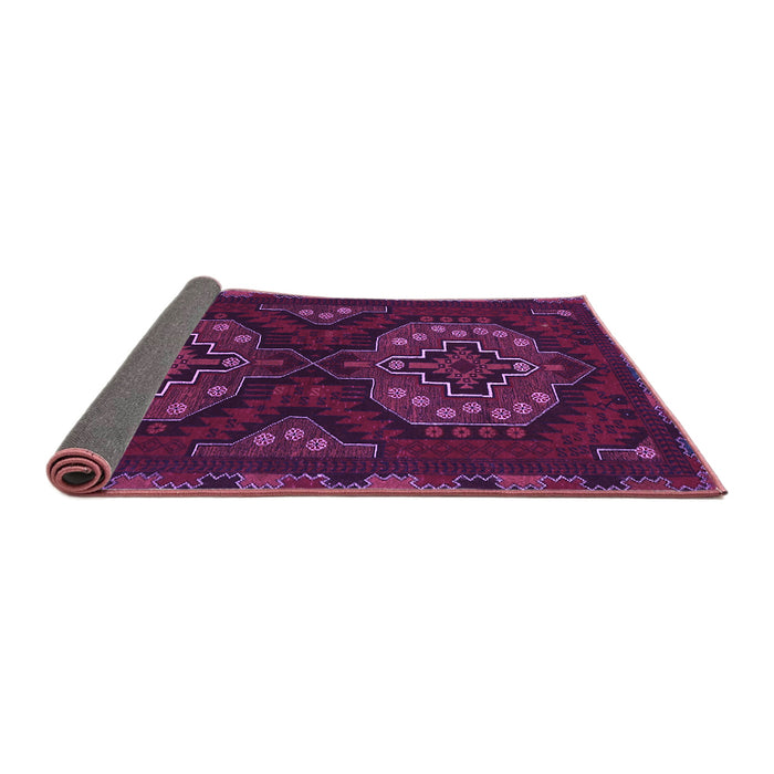 Sideview of Persian Purple Traditional Rug, tr1294pur