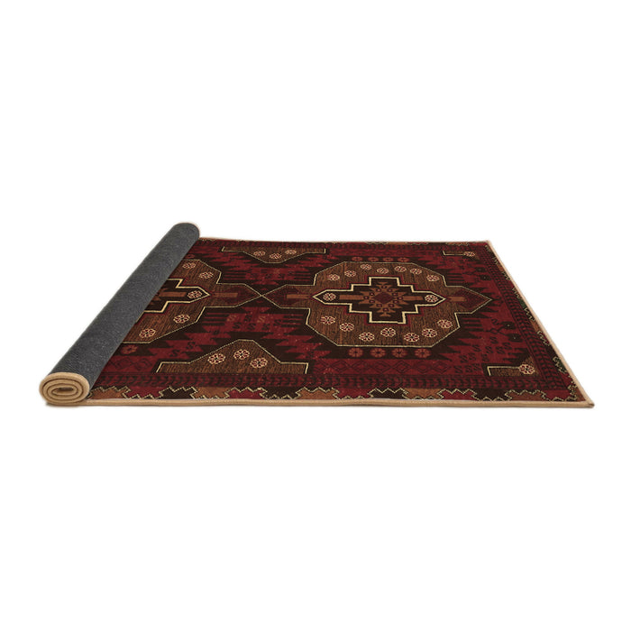Sideview of Persian Brown Traditional Rug, tr1294brn