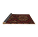 Sideview of Persian Brown Traditional Rug, tr1294brn