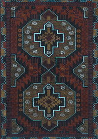 Persian Light Blue Traditional Rug, tr1294lblu