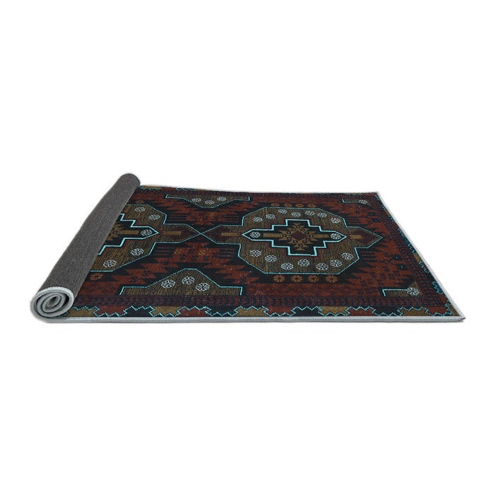 Sideview of Persian Light Blue Traditional Rug, tr1294lblu