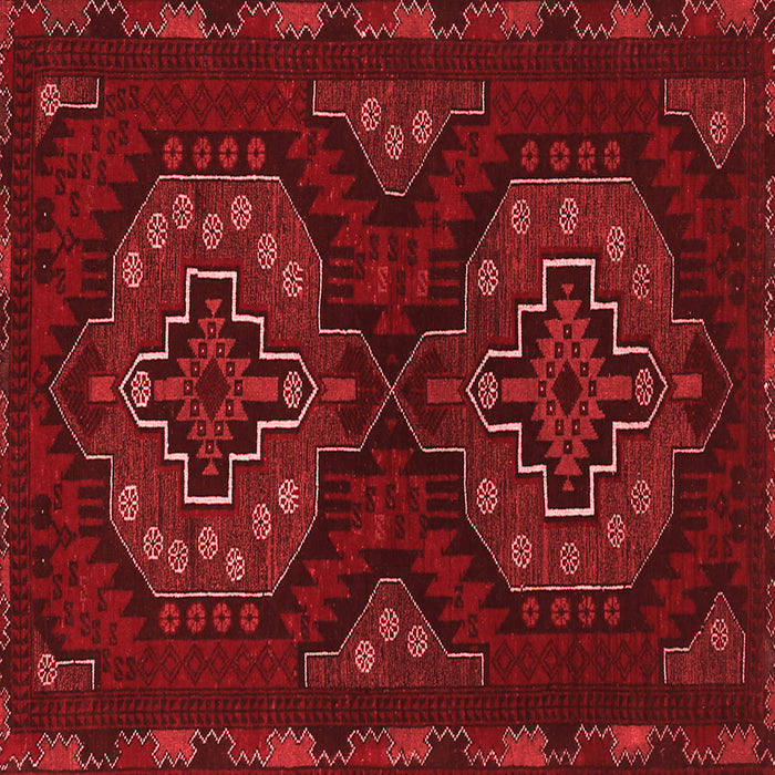 Machine Washable Persian Red Traditional Rug, wshtr1294red