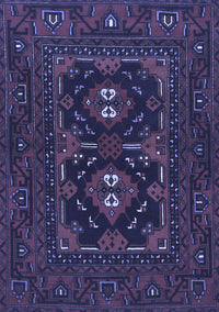 Persian Blue Traditional Rug, tr1295blu