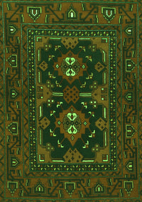 Persian Green Traditional Rug, tr1295grn