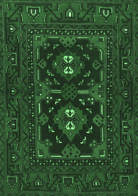 Persian Emerald Green Traditional Rug, tr1295emgrn