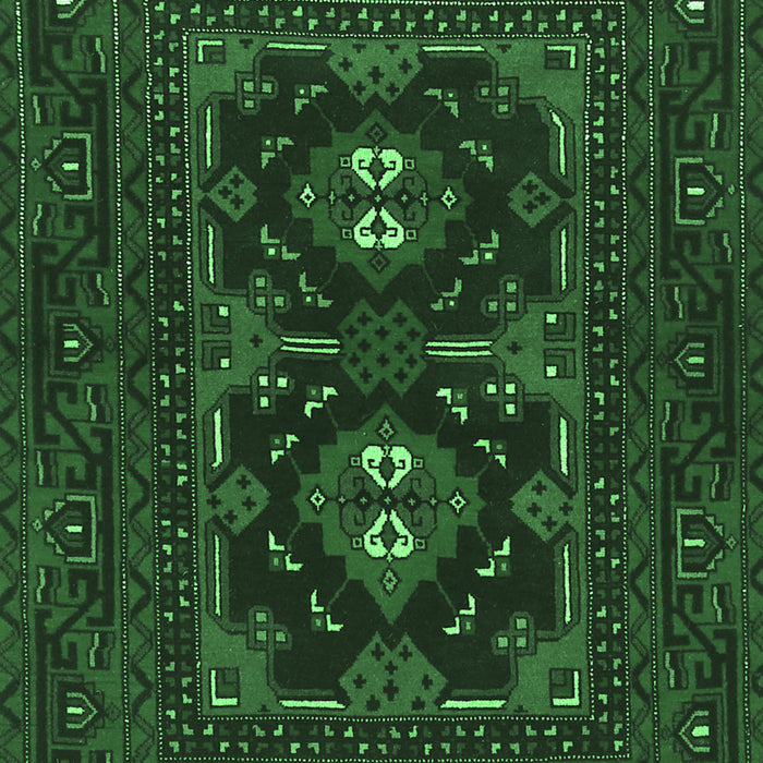 Persian Emerald Green Traditional Rug, tr1295emgrn