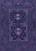 Persian Blue Traditional Rug, tr1295blu