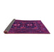 Sideview of Persian Purple Traditional Rug, tr1295pur