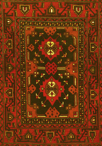 Persian Yellow Traditional Rug, tr1295yw