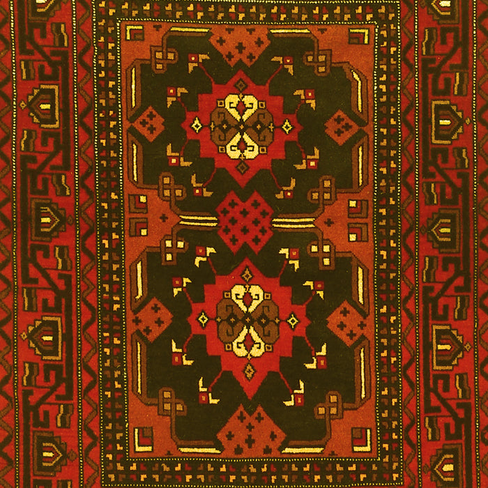 Persian Yellow Traditional Rug, tr1295yw