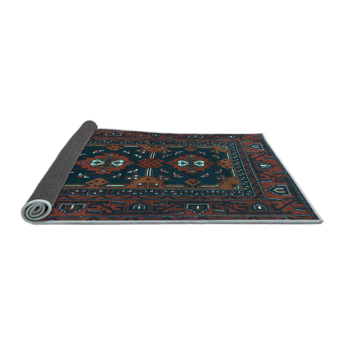 Sideview of Persian Light Blue Traditional Rug, tr1295lblu