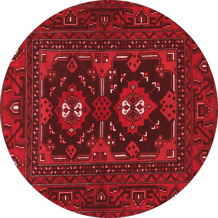 Machine Washable Persian Red Traditional Rug, wshtr1295red