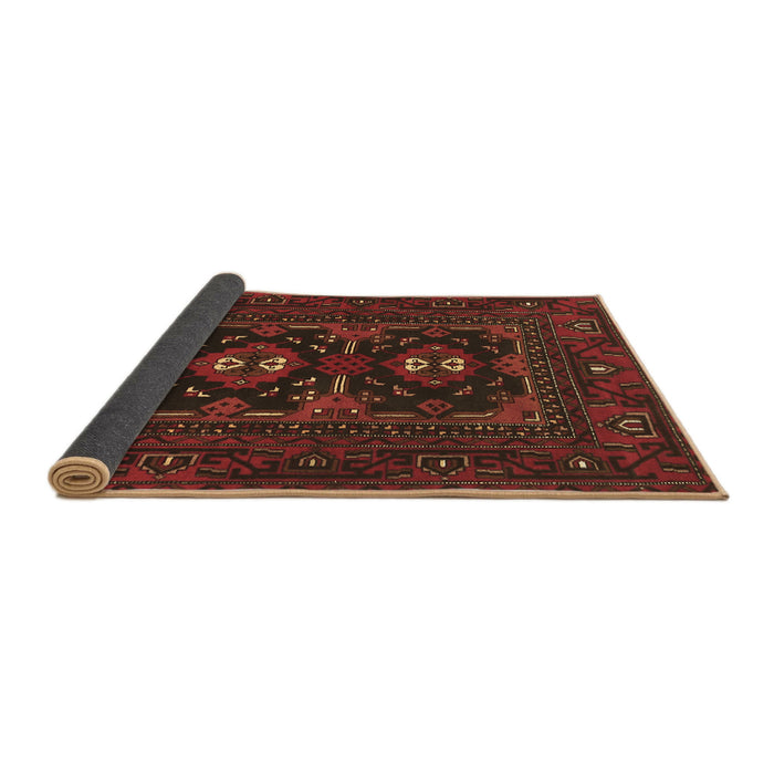 Sideview of Persian Brown Traditional Rug, tr1295brn