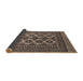 Sideview of Traditional Bakers Brown Southwestern Rug, tr1296