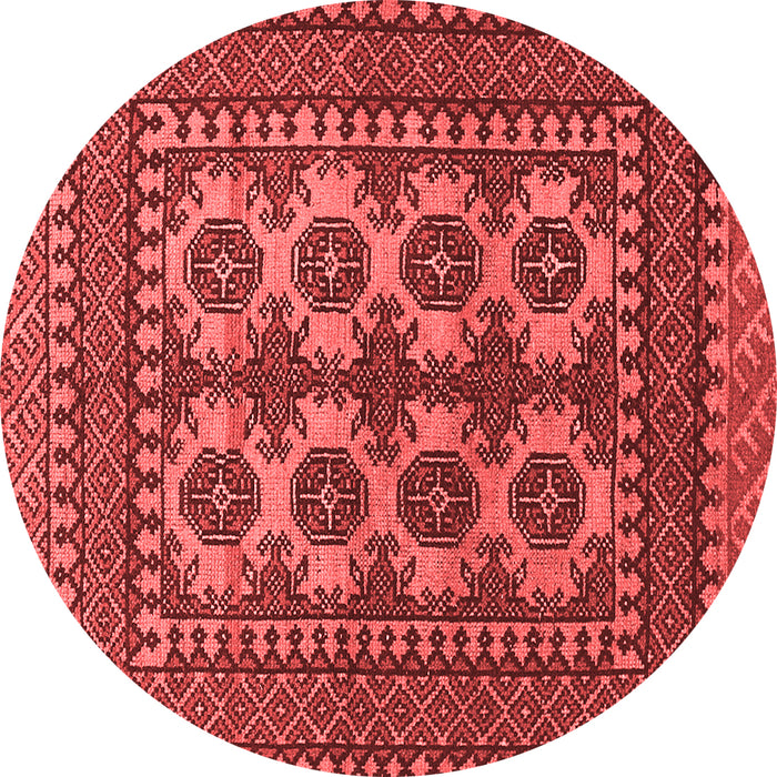 Machine Washable Southwestern Red Country Rug, wshtr1296red