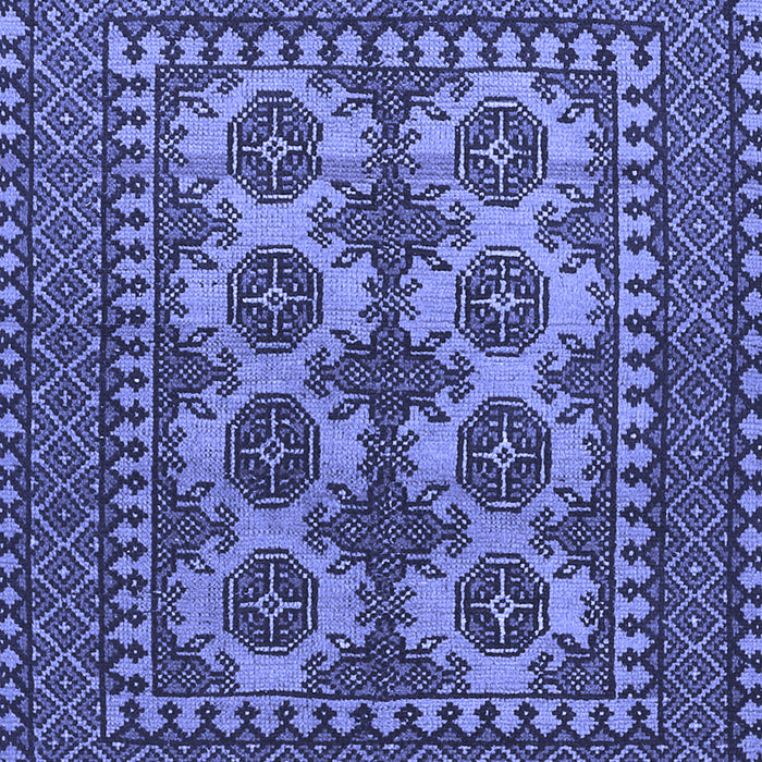 Southwestern Blue Country Rug, tr1296blu