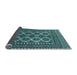 Sideview of Southwestern Light Blue Country Rug, tr1296lblu