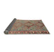 Sideview of Traditional Rust Pink Persian Rug, tr1297