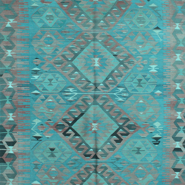 Machine Washable Persian Light Blue Traditional Rug, wshtr1297lblu