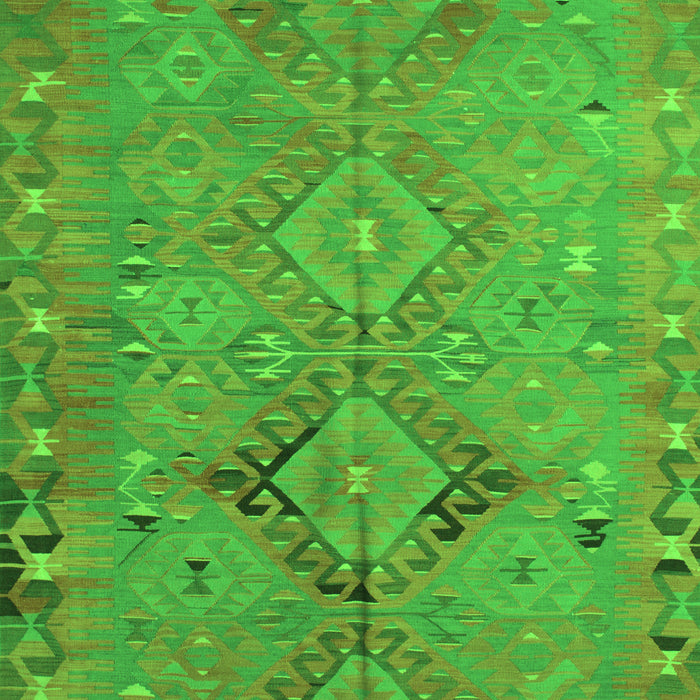 Persian Green Traditional Rug, tr1297grn
