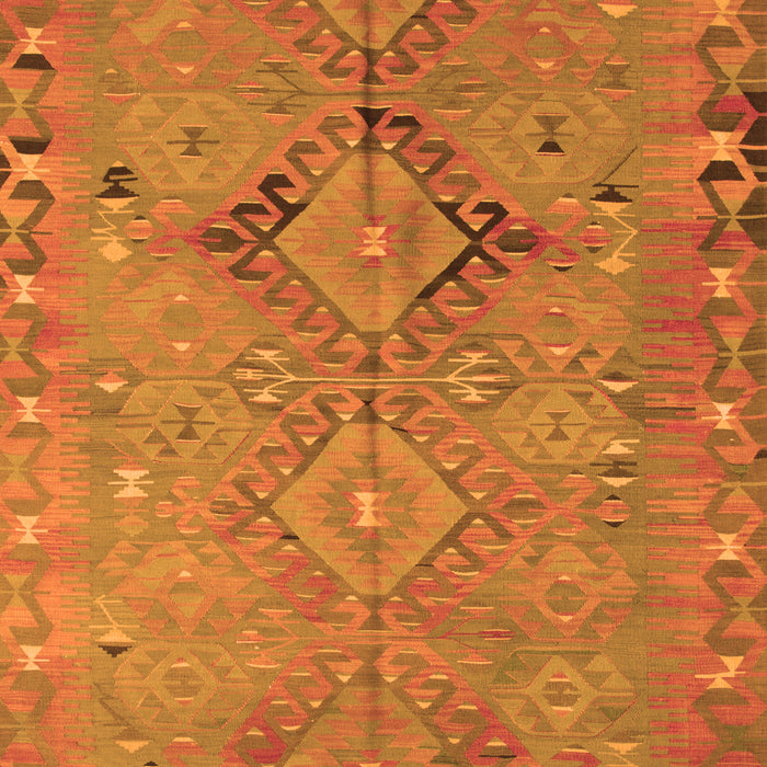 Persian Orange Traditional Rug, tr1297org