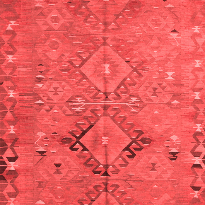 Machine Washable Persian Red Traditional Rug, wshtr1297red
