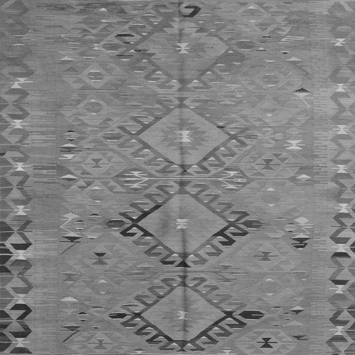 Serging Thickness of Persian Gray Traditional Rug, tr1297gry