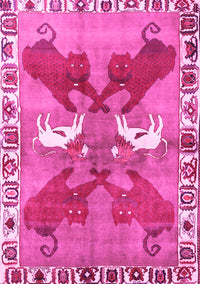 Persian Pink Traditional Rug, tr1298pnk