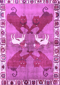 Persian Purple Traditional Rug, tr1298pur