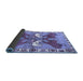 Sideview of Persian Blue Traditional Rug, tr1298blu