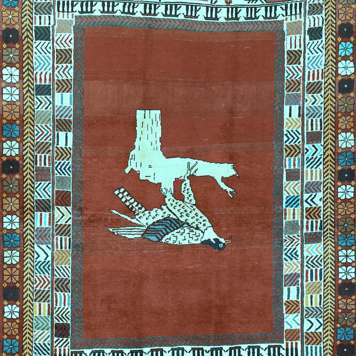 Persian Light Blue Traditional Rug, tr1299lblu