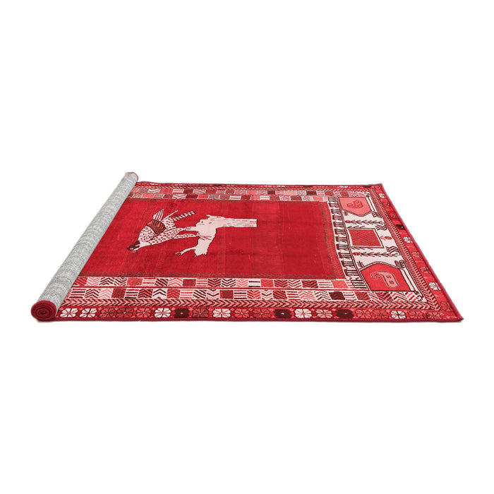 Traditional Red Washable Rugs