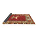 Sideview of Persian Brown Traditional Rug, tr1299brn