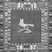 Serging Thickness of Persian Gray Traditional Rug, tr1299gry