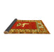 Sideview of Persian Yellow Traditional Rug, tr1299yw