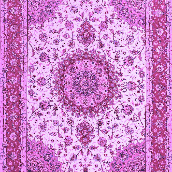 Medallion Purple Traditional Rug, tr12pur