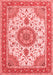 Medallion Red Traditional Area Rugs