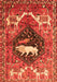 Persian Orange Traditional Rug, tr1300org